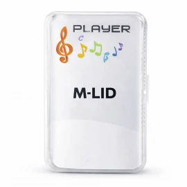 M-LID Mini USB MP3 Player with FM Radio, LCD Screen, Supports 32GB TF Card, Portable Music Player with 3.5mm Jack, AAA Battery Powered Digital Audio Player