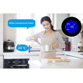 Tuya Wifi Smart Natural Gas Alarm For Home with Temperature Function Combustible Gas Leak Detector Lcd Display Smart Life App